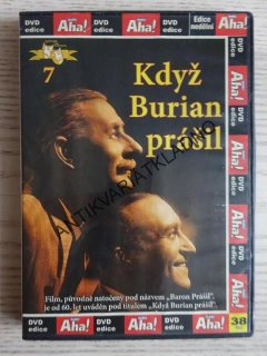 KDYŽ BURIAN PRÁŠIL, DVD FILM 