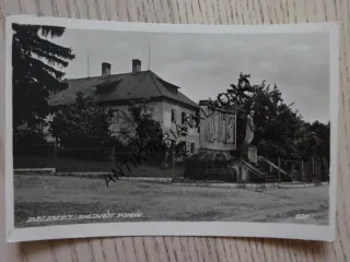 JABLKYNICE, JABKENICE, SMETANŮV POMNÍK, OKRES MLADÁ BOLESLAV