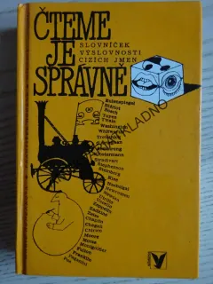 ČTEME JE SPRÁVNĚ, SLOVNÍČEK VÝSLOVNOSTÍ CIZÍCH JMEN, **an