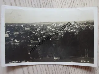KOSTELEC NAD ORLICÍ, 1930, OKRES RYCHNOV NAD KNĚŽNOU