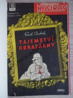 TAJEMSTVÍ OBRAZÁRNY, EMIL VACHEK, 1949, **an