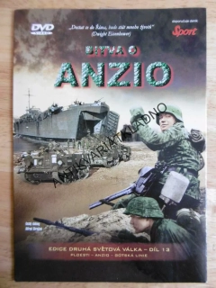 BITVA O ANZIO, VÁLKA, DVD FILM,