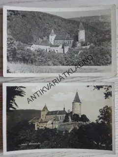 KŘIVOKLÁT, HRAD, OKRES RAKOVNÍK, 1953, 2 KUSY