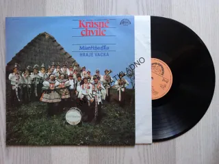 KRÁSNÉ CHVÍLE, MÍSTŘÍŇANKA HRAJE VACKA, LIDOVÉ PÍSNĚ, LP