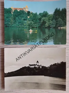 KONOPIŠTĚ, ZÁMEK, 2 KUSY, OKRES BENEŠOV