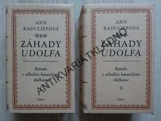 ZÁHADY UDOLFA, 1-2, ANN RADCLIFFOVÁ, **an