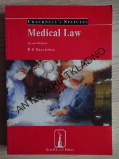 MEDICAL LAW, D. G. CRACKNELL, ANGLICKY, **an