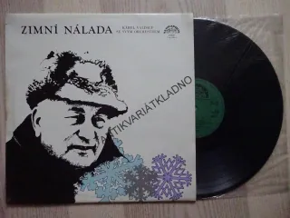 ZIMNÍ NÁLADA, KAREL VALDAUF SE SVÝM ORCHESTREM, LIDOVÉ PÍSNĚ, LP