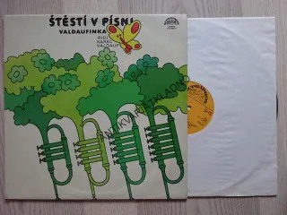 ŠTĚSTÍ V PÍSNI, VALDAUFINKA, KAREL VALDAUF, LIDOVÉ PÍSNĚ, LP