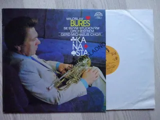 KANASTA, MILOSLAV BUREŠ SE SVÝM ORCHESTREM, GERD MICHAELIS CHOR, LIDOVÉ PÍSNĚ, LP