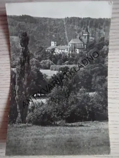 SÁZAVA, ZÁMEK A KOSTEL, OKRES BENEŠOV