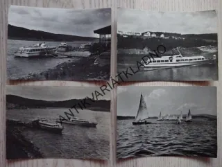 ŠUMAVA, LIPENSKÉ JEZERO, LIPNO, OKRES ČESKÝ KRUMLOV, 4 KUSY