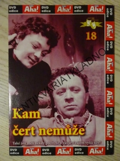 KAM ČERT NEMŮŽE, DVD FILM ČR