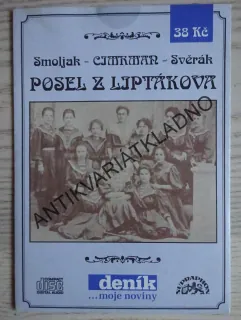 POSEL Z LIPTÁKOVA , DIVADLO JÁRY CIMRMANA, CD MLUVENÉ SLOVO