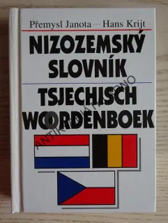 NIZOZEMSKÝ SLOVNÍK, TSJECHISCH WOORDENBOEK, PŘEMYSL JANOTA, HANS KRIJT, **an 