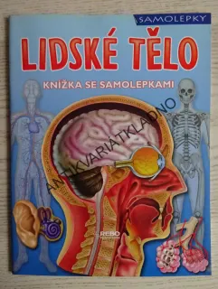 LIDSKÉ TĚLO, KNÍŽKA SE SAMOLEPKAMI, **an