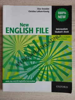 NEW ENGLISH FILE, OXFORD ENGLISH, CLIVE OXENDEN, ANGLIČTINA, ANGLICKY, UČEBNICE