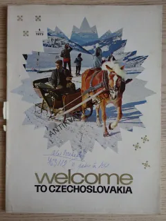 WELCOME TO CZECHOSLOVAKIA, TURISTICKÝ PROSPEKT O ČESKOSLOVENSKU, **an