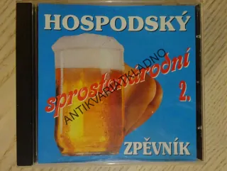 HOSPODSKÝ SPROSTONÁRODNÍ ZPĚVNÍK,2.,  CD HUDBA