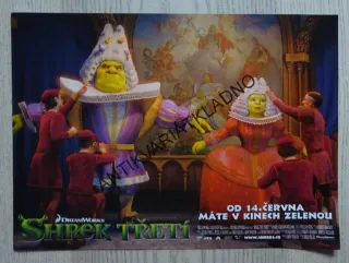 SHREK TŘETÍ, FOTOSKA FILM, LOBBY
