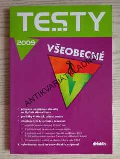TESTY VŠEOBECNÉ, 2009