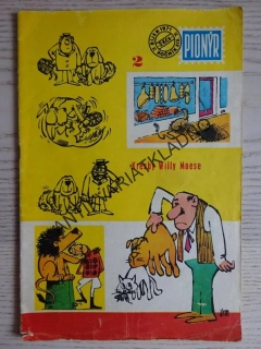 PIONÝR 2/1971, KOMIKS, MOESE, NEPRAKTA, BURIAN