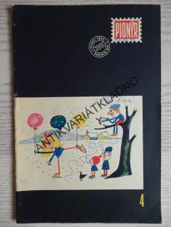 PIONÝR 4/1966, KOMIKS, NEPRAKTA, BURIAN