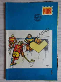 PIONÝR 6/1967, KOMIKS, NEPRAKTA, BURIAN