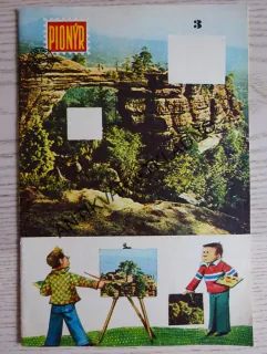 PIONÝR 3/1973, KOMIKS, NEPRAKTA, BURIAN
