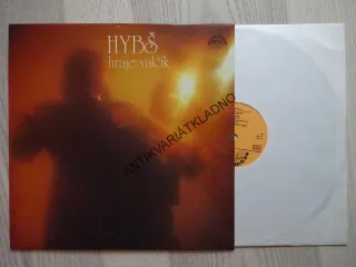 HYBŠ HRAJE VALČÍK, DECHOVKA, LIDOVÉ PÍSNĚ, LP