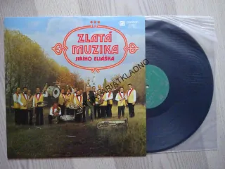 ZLATÁ MUZIKA JIŘÍHO ELIÁŠKA, DECHOVKA, LIDOVÉ PÍSNĚ, LP
