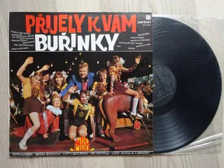 PŘIJELY K VÁM BUŘINKY, DECHOVKA, LIDOVÉ PÍSNĚ, LP