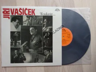 TENKRÁT..., JIŘÍ VAŠÍČEK, DECHOVKA, LIDOVÉ PÍSNĚ, LP