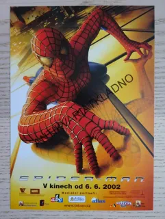 SPIDER-MAN, LETÁČEK, FOTOSKA FILM , LOBBY