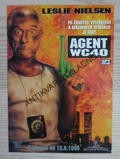 AGENT WC 40, LESLIE NIELSEN, LETÁČEK, FOTOSKA FILM USA, LOBBY