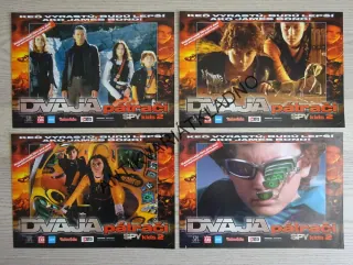SPY KIDS 2., DVA PÁTRAČI, ANTONIO BANDERAS, SLOVENSKÁ FOTOSKA FILM USA, LOBBY