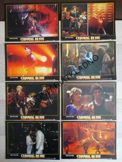 STAING ALIVE,ZŮSTAT NA ŽIVU, JOHN TRAVOLTA, AMERICKÁ FOTOSKA FILM, LOBBY