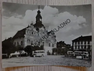 STŘÍBRO, NÁMĚSTÍ, 1957, OKRES TACHOV