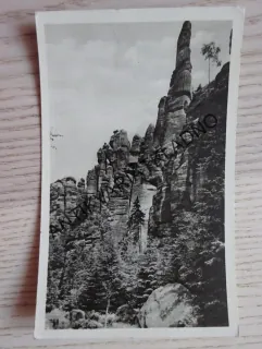 TEPLICKÉ SKÁLY, KRAKONOŠOVO PÁRÁTKO, TEPLICE, 1961