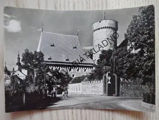 TÁBOR, BECHYŇSKÁ BRÁNA S HRADNÍ VĚŽÍ, 1961