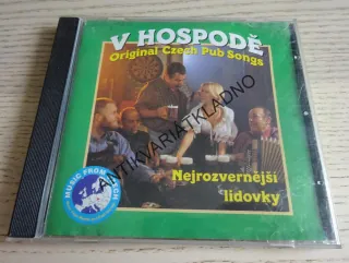 V HOSPODĚ, ORIGINAL CZECH PUB SONGS, CD HUDBA