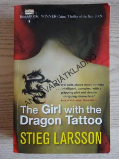 THE GIRL WITH THE DRAGON TATTOO, STIEG LARSSON, ANGLICKY, **an