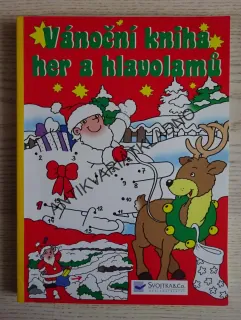 VÁNOČNÍ KNIHA HER A HLAVOLAMŮ, **an