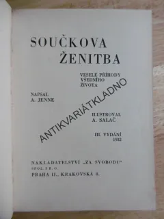 SOUČKOVA ŽENITBA, A.JENNE, A.SALAČ, 1932, **an