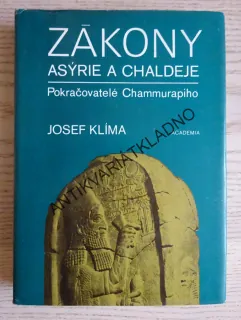 ZÁKONY ASÝRIE A CHALDEJE, JOSEF KLÍMA, **an