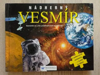 NÁDHERNÝ VESMÍR, SKLÁDAČKY, PUZZLE, **an