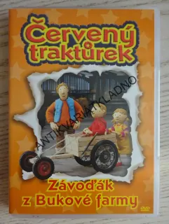 ČERVENÝ TRAKTŮREK, ZÁVOĎÁK Z BUKOVÉ FARMY, DVD FILM