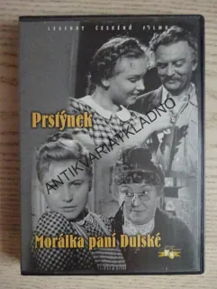 PRSTÝNEK, MORÁLKA PANÍ DULSKÉ, DVD FILM