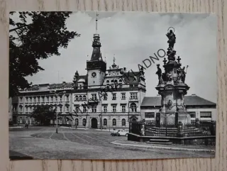 KLADNO, RADNICE NA NÁMĚSTÍ REVOLUCE, NÁMĚSTÍ STAROSTY PAVLA, 1971
