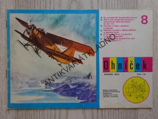 OHNÍČEK 8/1974, KOMIKS, NEPRAKTA, SEKORA, BURIAN